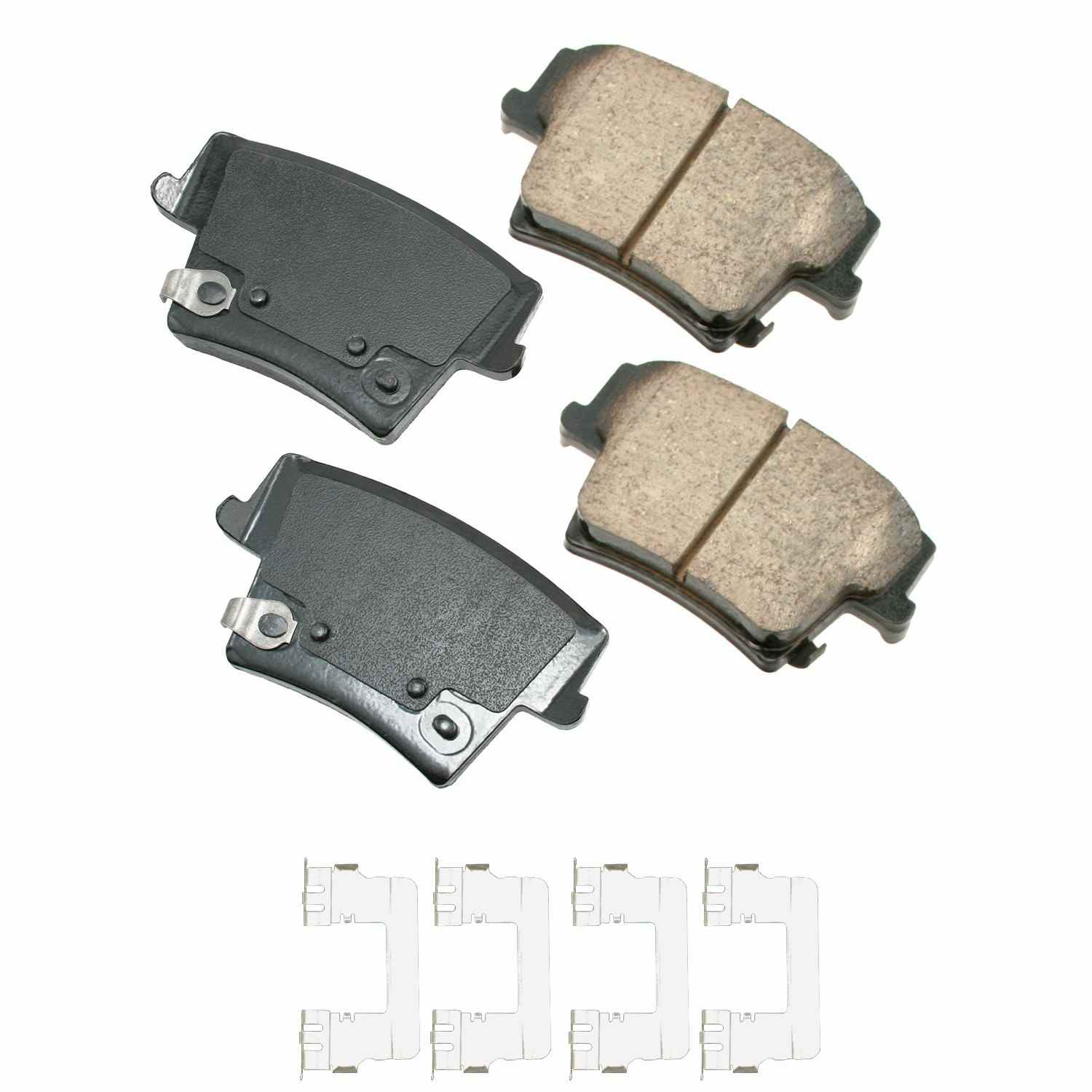 Akebono Performance Disc Brake Pad Set ASP1057A