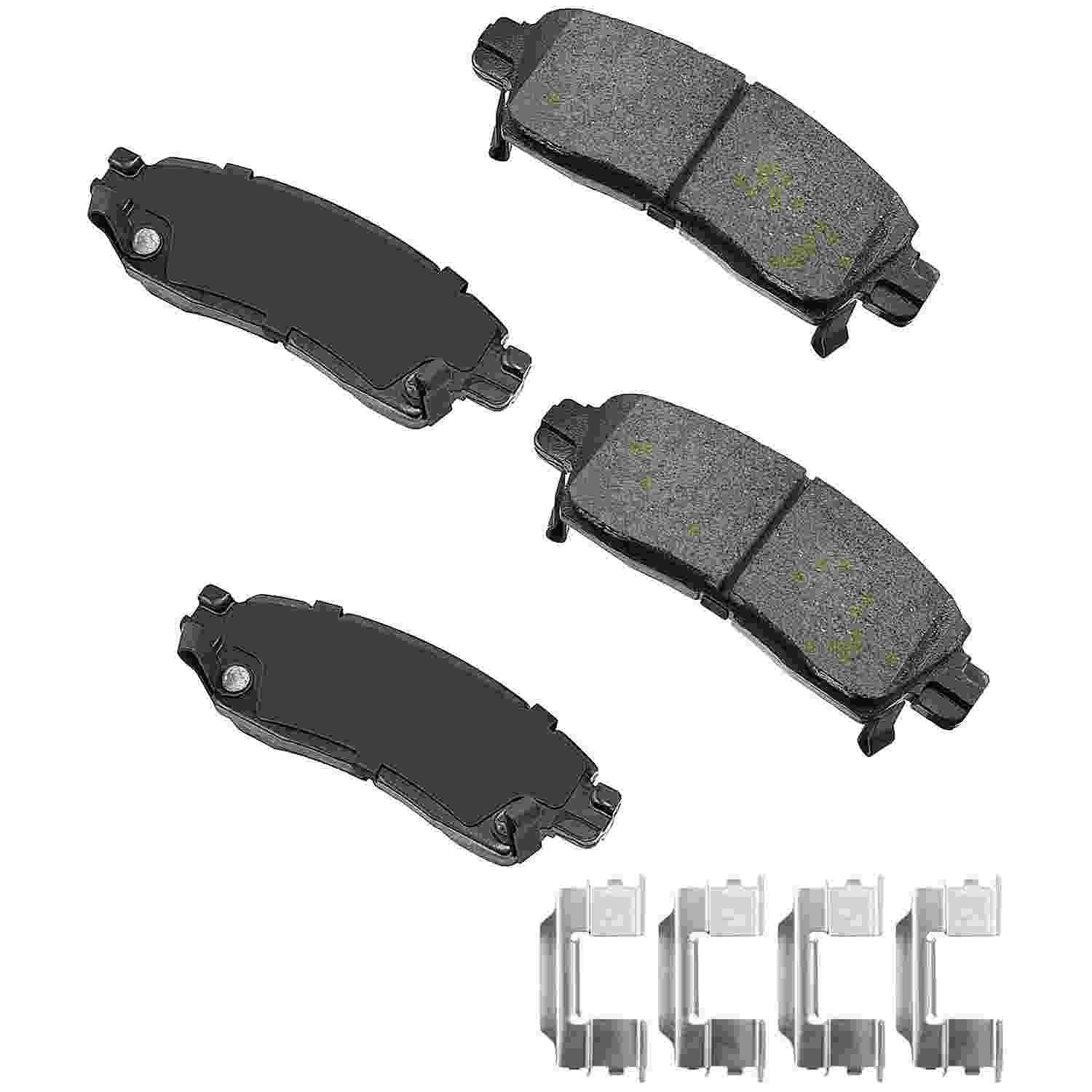Akebono Performance Disc Brake Pad Set ASP883A