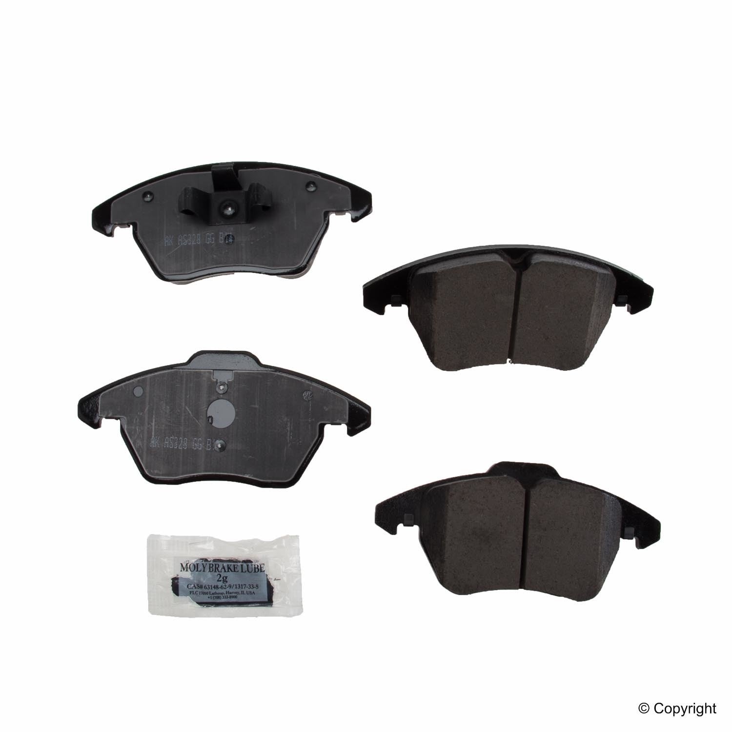 Akebono EURO Disc Brake Pad Set EUR1107A