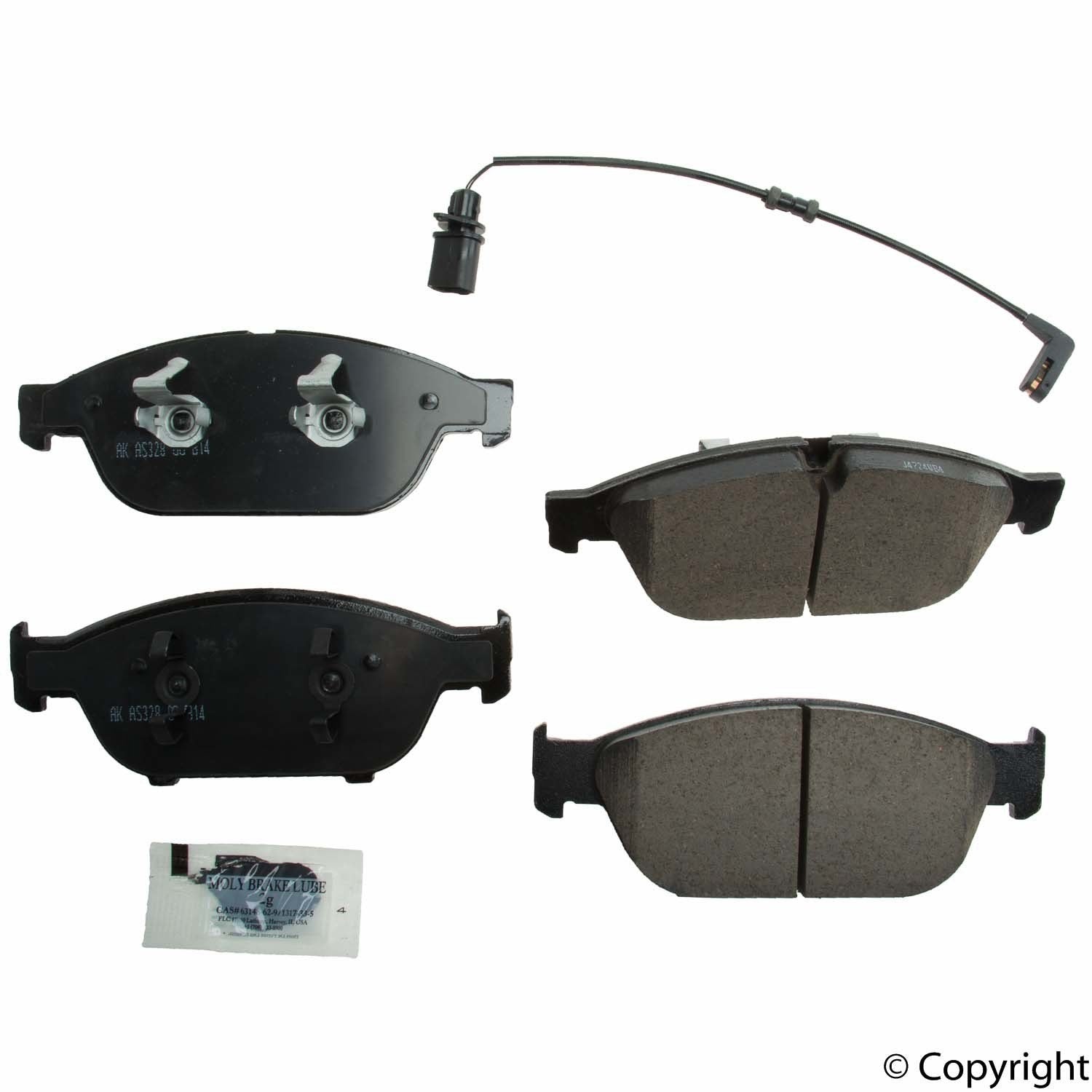 Akebono EURO Disc Brake Pad Set EUR1549