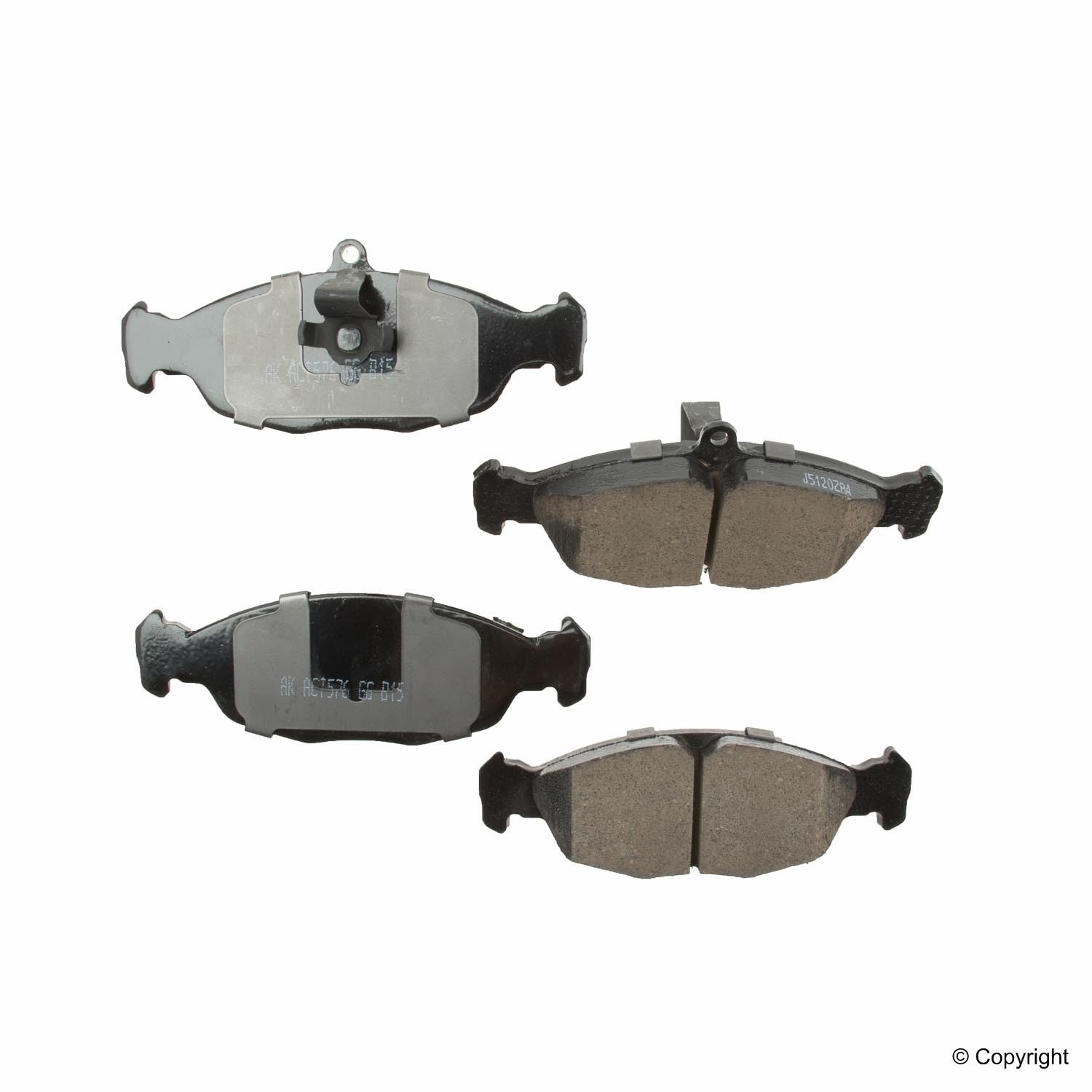 Akebono EURO Disc Brake Pad Set EUR688A