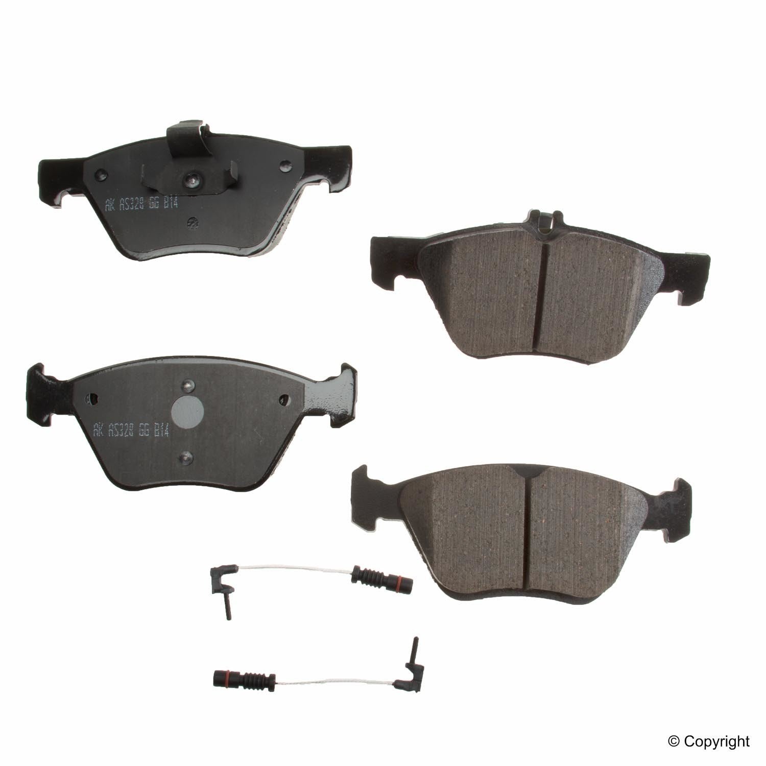 Akebono EURO Disc Brake Pad Set EUR853