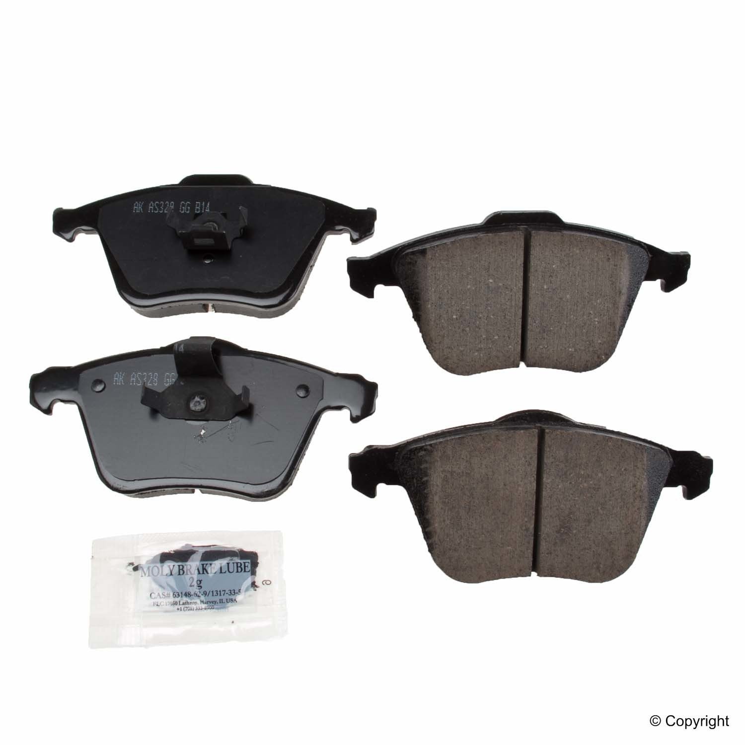 Akebono EURO Disc Brake Pad Set EUR915A