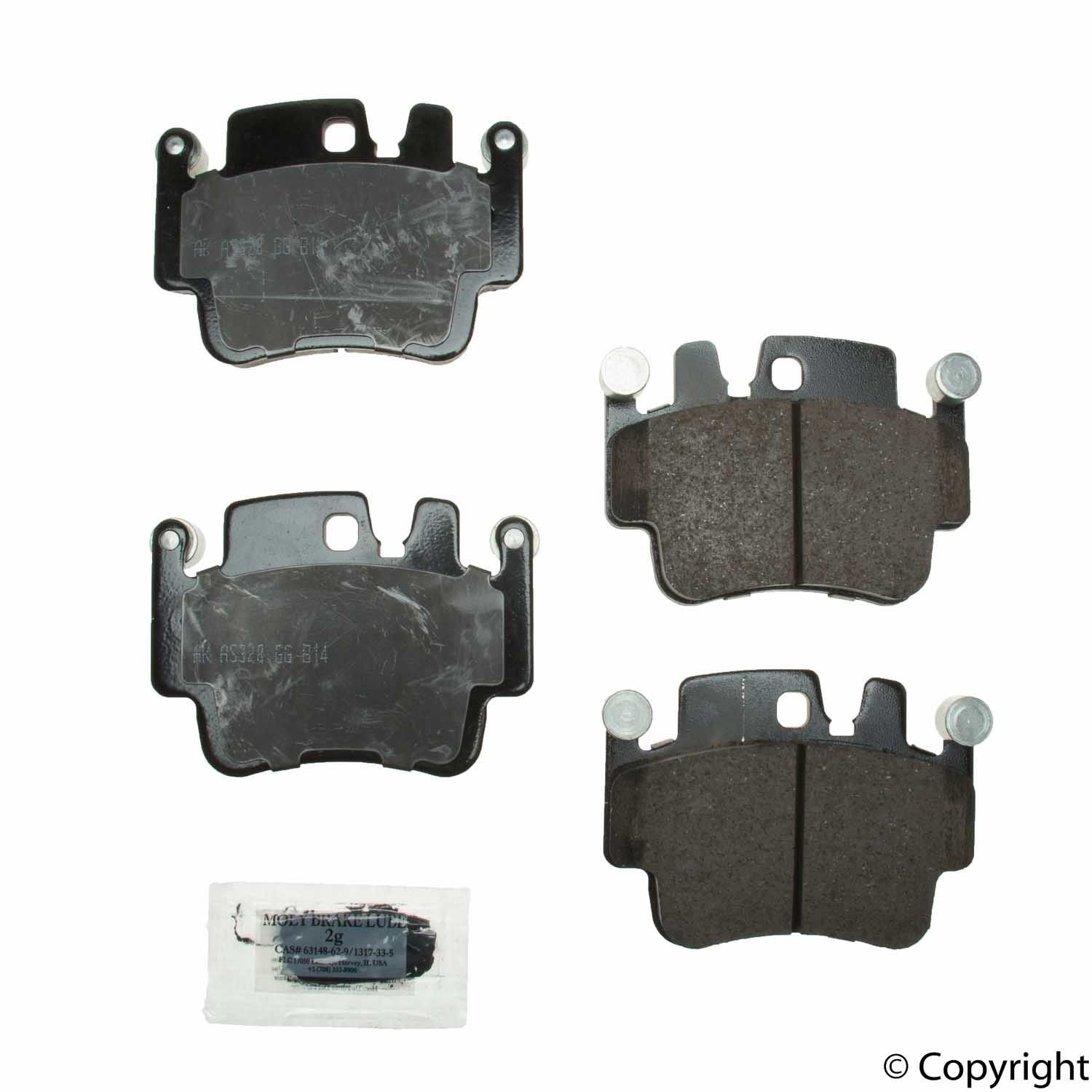 Akebono EURO Disc Brake Pad Set EUR917