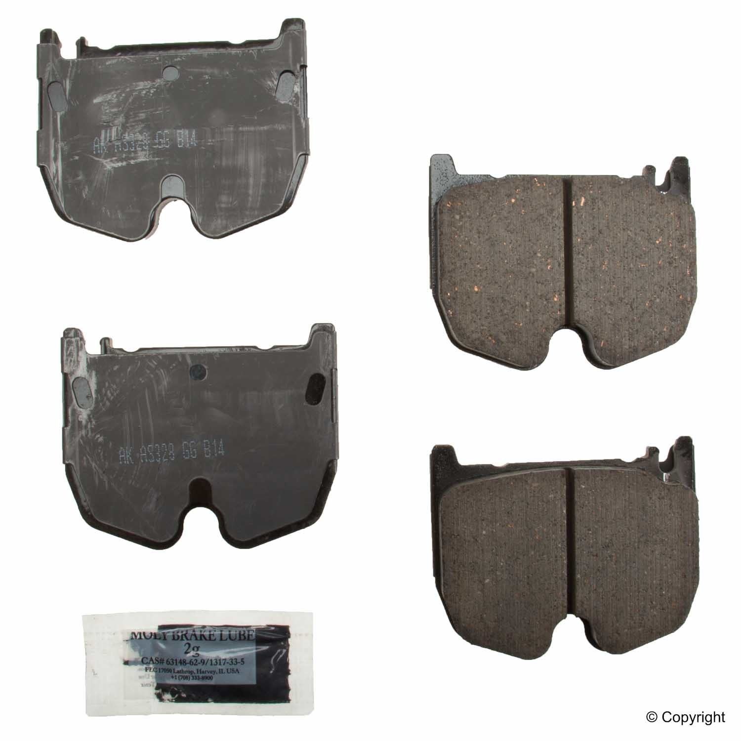 Akebono EURO Disc Brake Pad Set EUR983