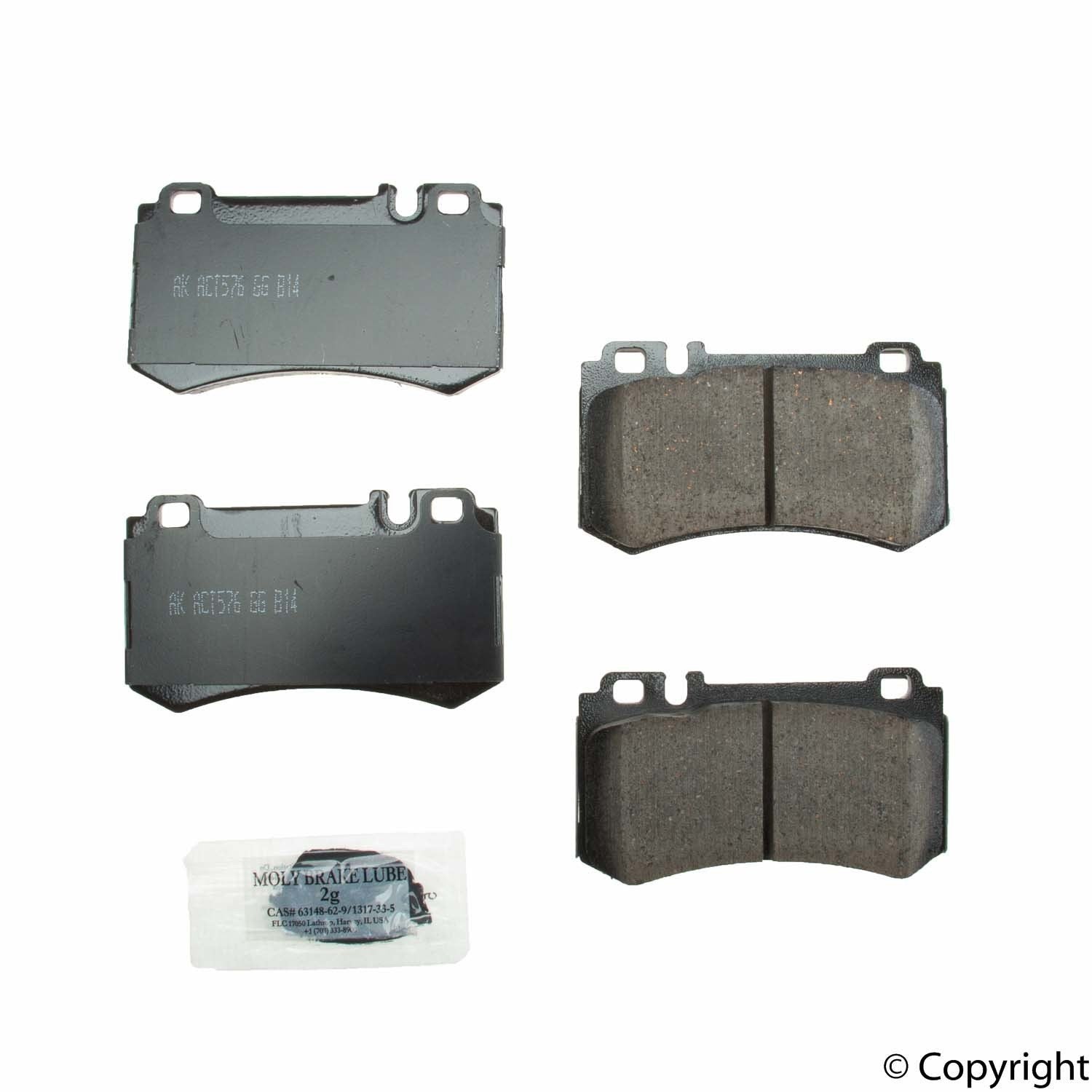 Akebono EURO Disc Brake Pad Set EUR984