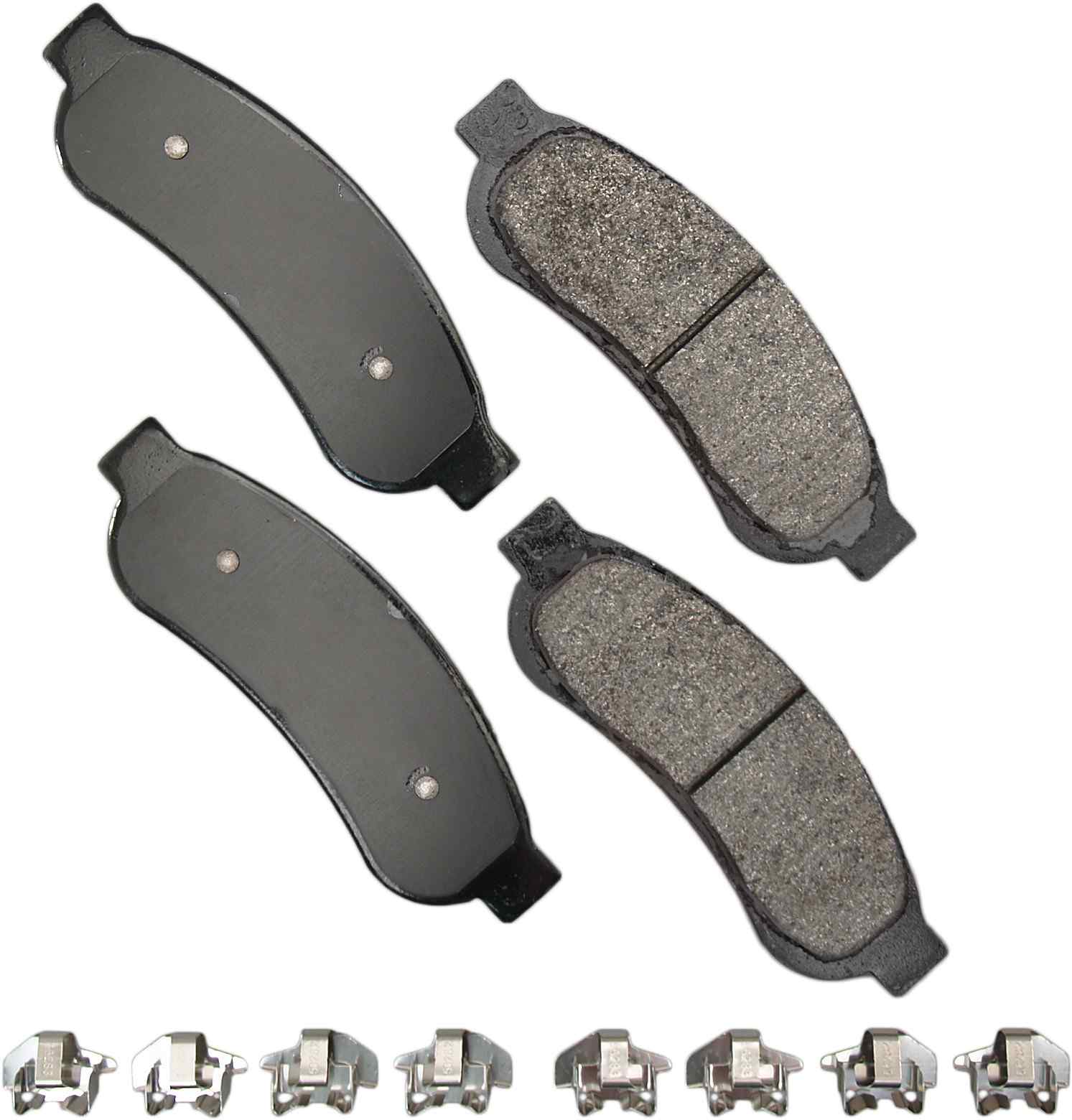 Akebono Brake Pads Rear Ford F250 F350 08-12 SDF1334