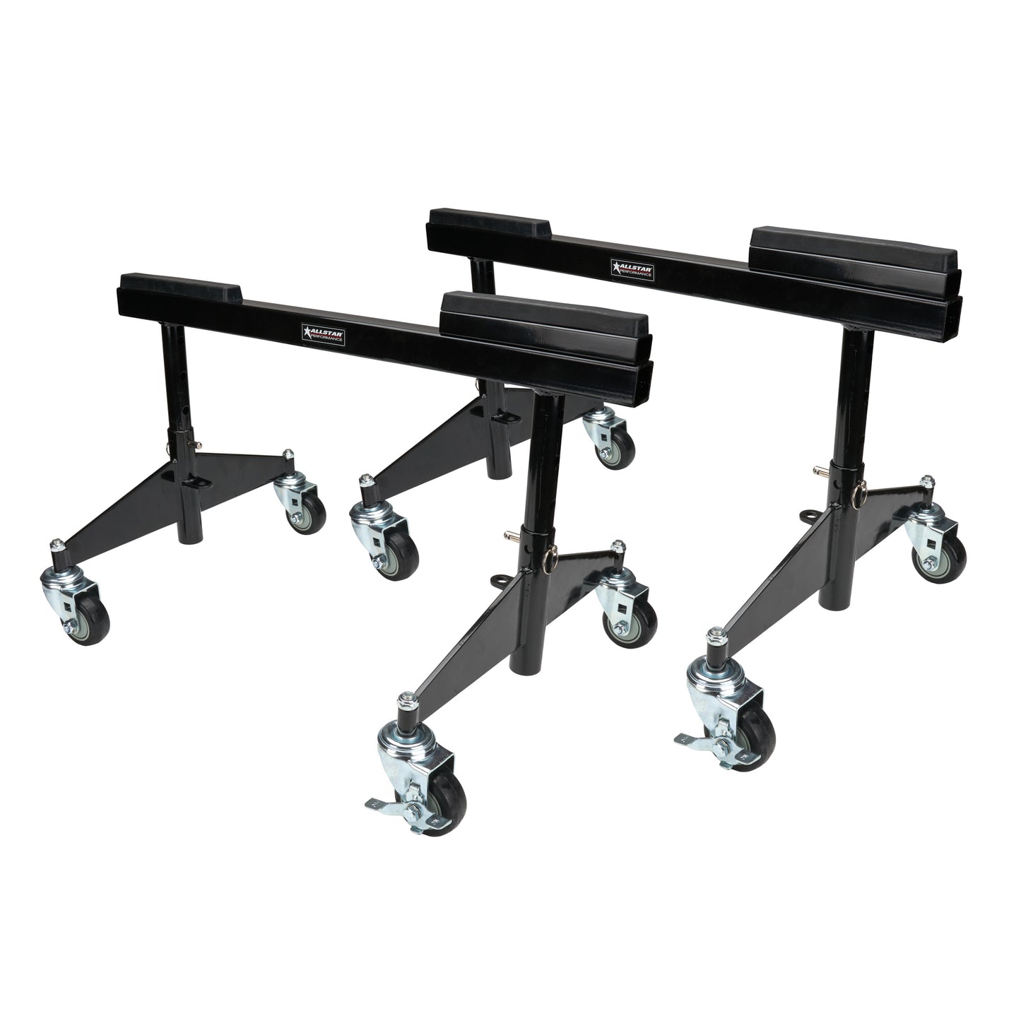 Allstar Performance Chassis Dollies Black Shop Equipment Jack Stands main image