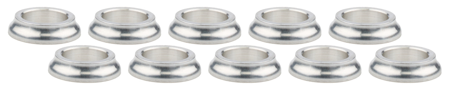 ALLSTAR PERFORMANCE Tapered Spacers Alum 5/8in ID 1/4in Long 10pk Suspension and Components Bushings and Mounts main image