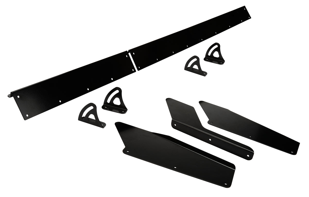 Allstar Performance 2-Piece Spoiler Kit with Sides 67in x 3in Body Panels and Components Wing and Spoilers and Components main image