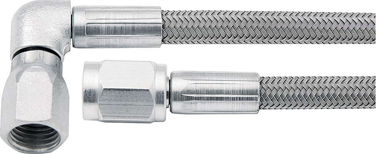 Allstar Performance 30in #3 Line -3 Str/-3 90 Deg 25pk Hose, Line and Tubing Brake Hoses main image