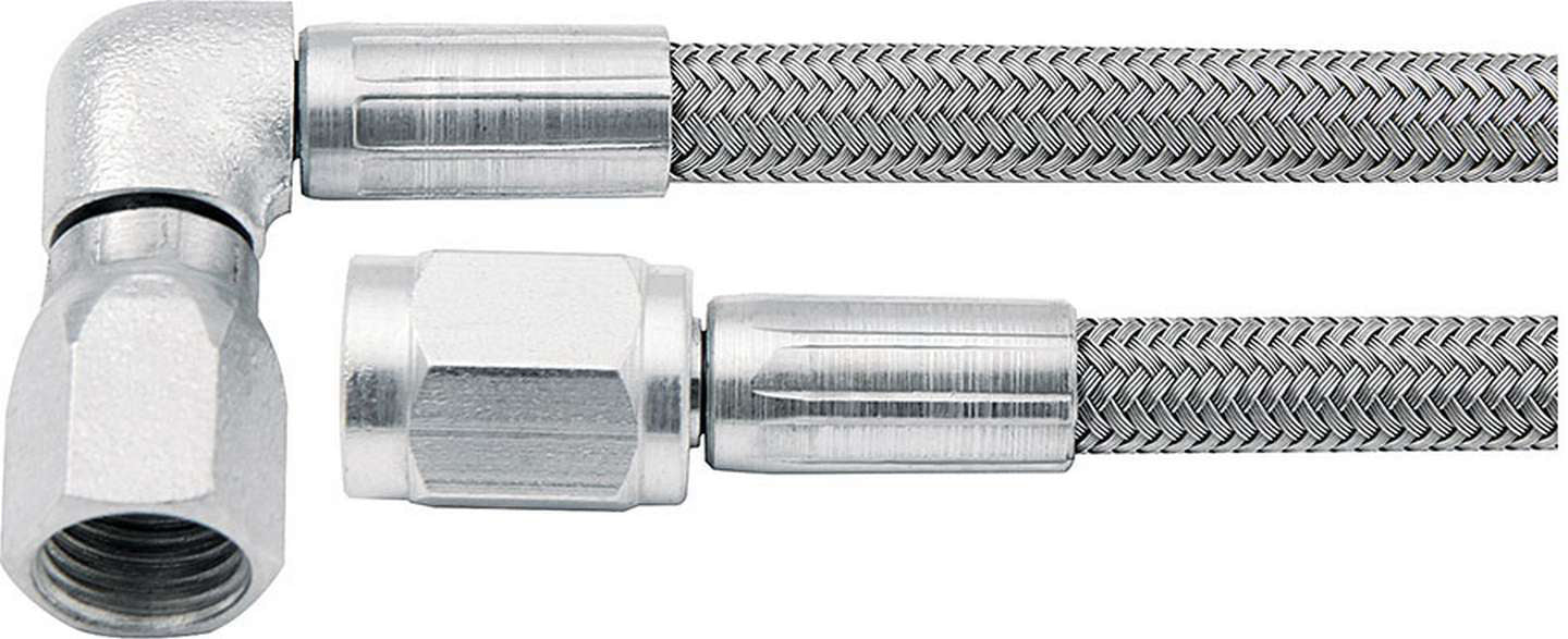 Allstar Performance 32in #3 Line -3 Str/ -3 90 Deg 25pk Hose, Line and Tubing Brake Hoses main image