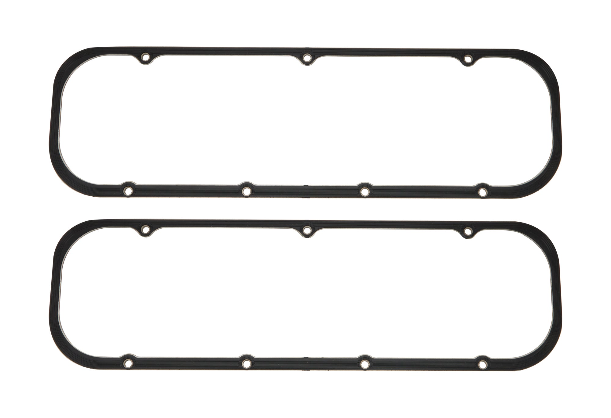 Allstar Performance BBC V/C Gaskets Silicone w/ Steel Core 1pr Engine Gaskets and Seals Valve Cover Gaskets main image