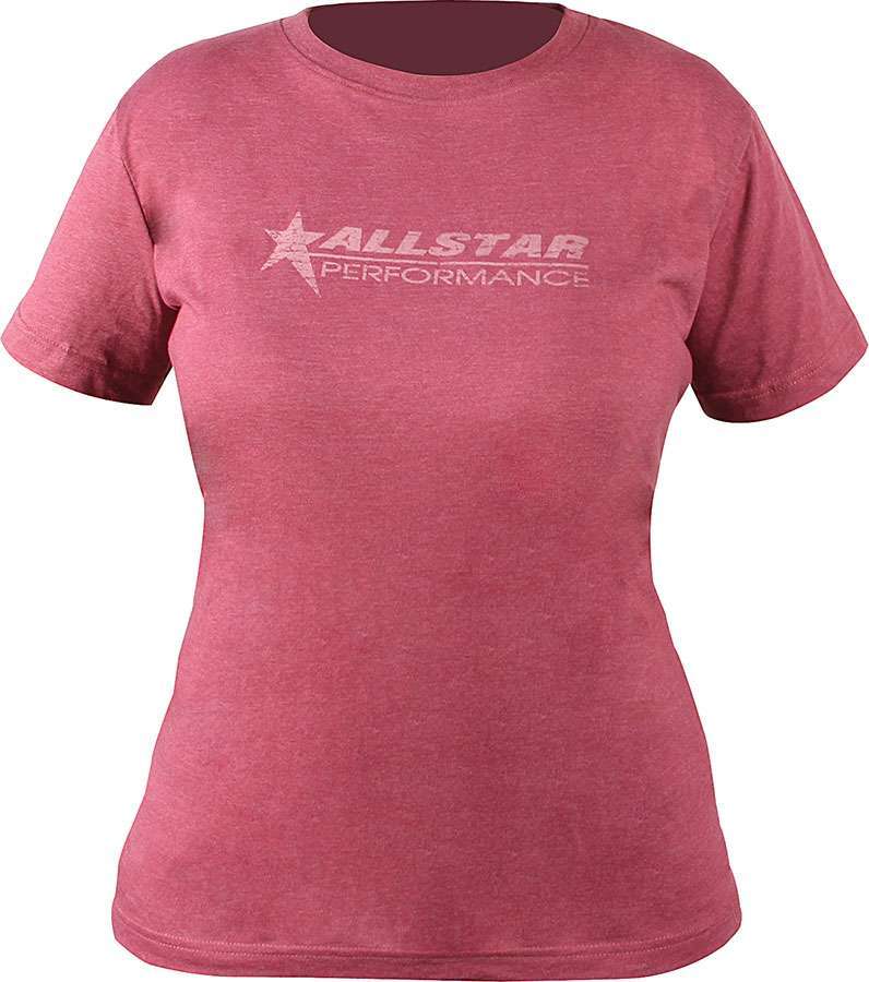 ALLSTAR PERFORMANCE Allstar T-Shirt Ladies Vintage Burgundy Medium Promotional Collectables and Apparel Apparel main image