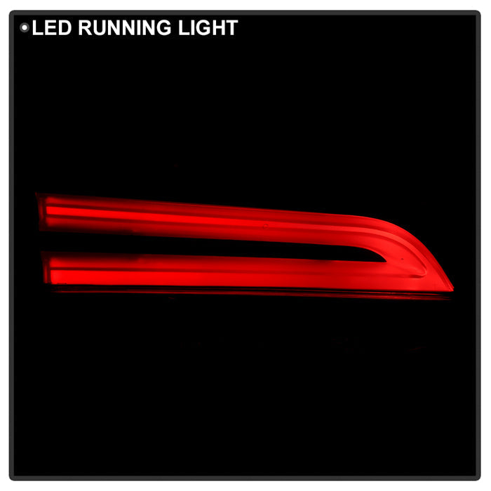 SPYDER xTune 22-24 Chevy Equinox Red/Clear LED Inner Tail light - OE Inner Left (ALT-JH-CEQ22-LED-OE-IL) 9960413