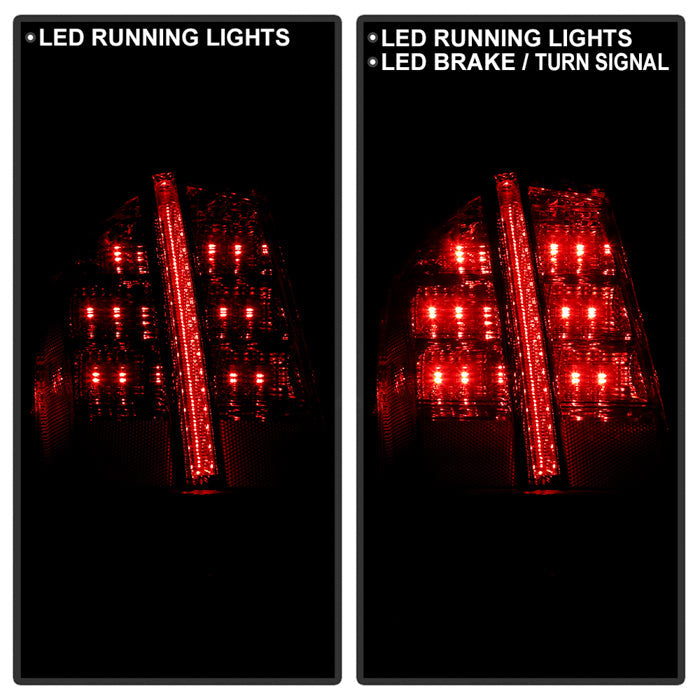 SPYDER xTune Chrysler 300 11-14 w/ Chrome Accent OEM Driver Side Tail Light - Left ALT-JH-CHR30011-OEC-L 9055348