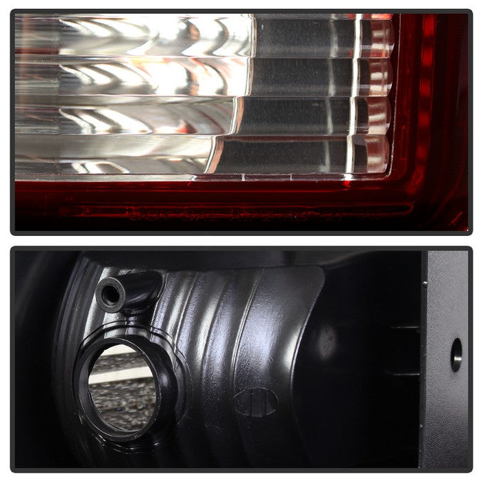 SPYDER Xtune Dodge Nitro 07-11 OEM Style Tail Lights Red Smoked ALT-JH-DNIT07-OE-RSM 9031199