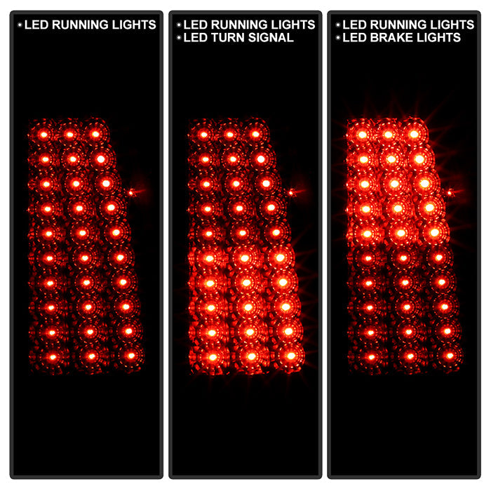 SPYDER Xtune Chevy Silverado 1500/25003500 03-06 LED Tail Lights Smoke ALT-ON-CS03-LED-SM 5011244