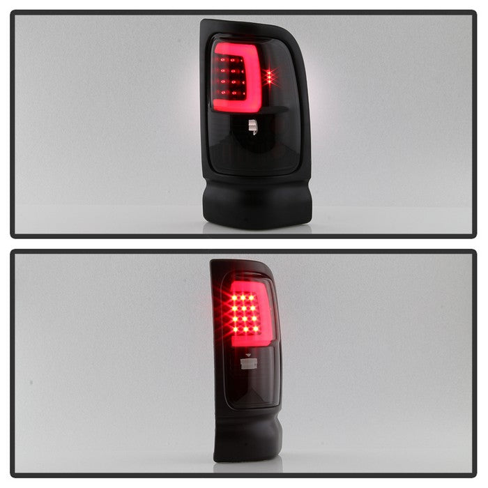 SPYDER xTune Dodge Ram 1500 94-01 Tail Lights - Light Bar LED - Black ALT-ON-DRAM94V3-LBLED-BSM 9038877