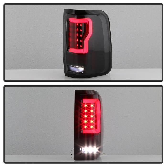 Spyder Ford F150 04-08 Styleside Tail Light V2 - LED - Black Smoke ALT-YD-FF15004V2-LBLED-BSM 5084187