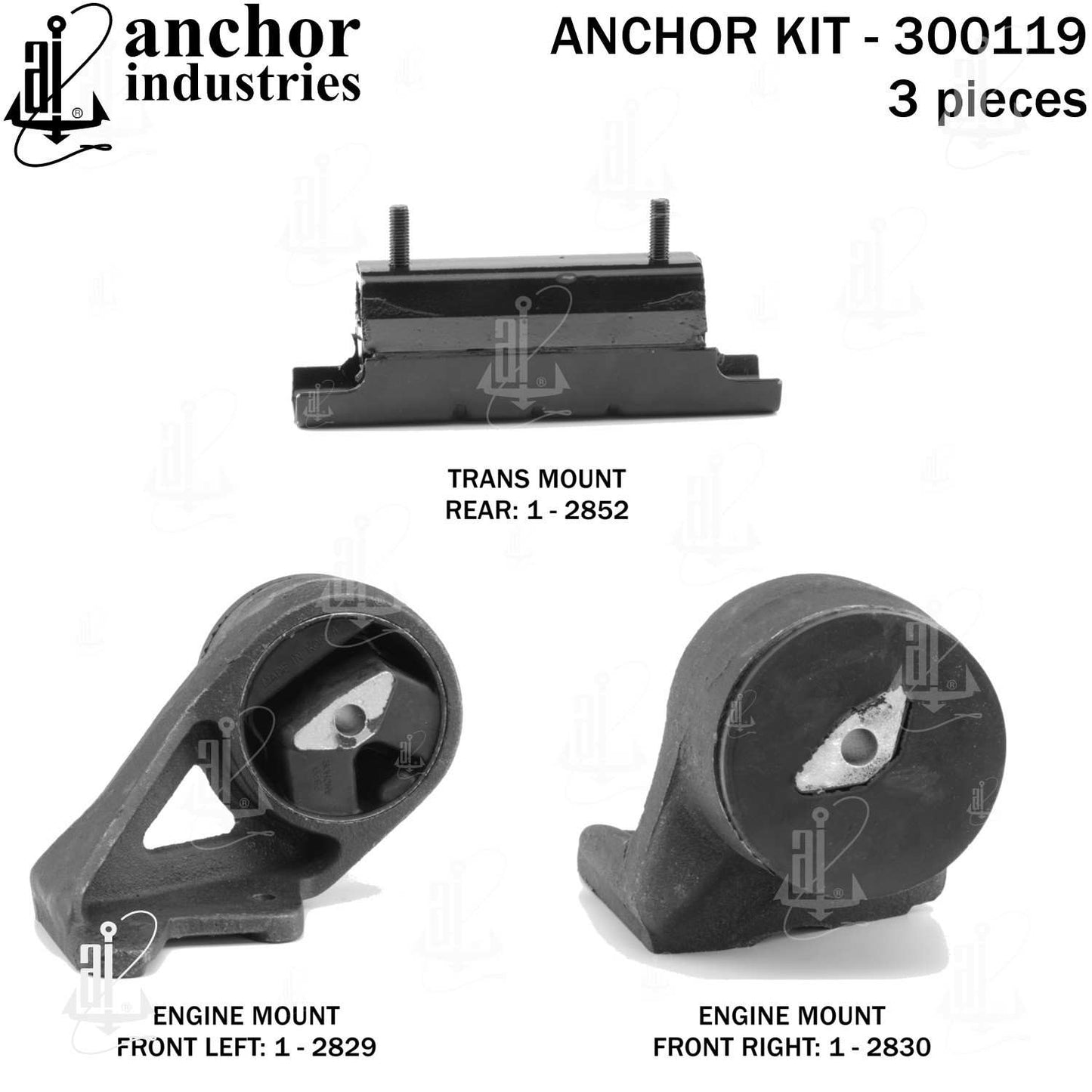 Anchor Engine Mount Kit 300119