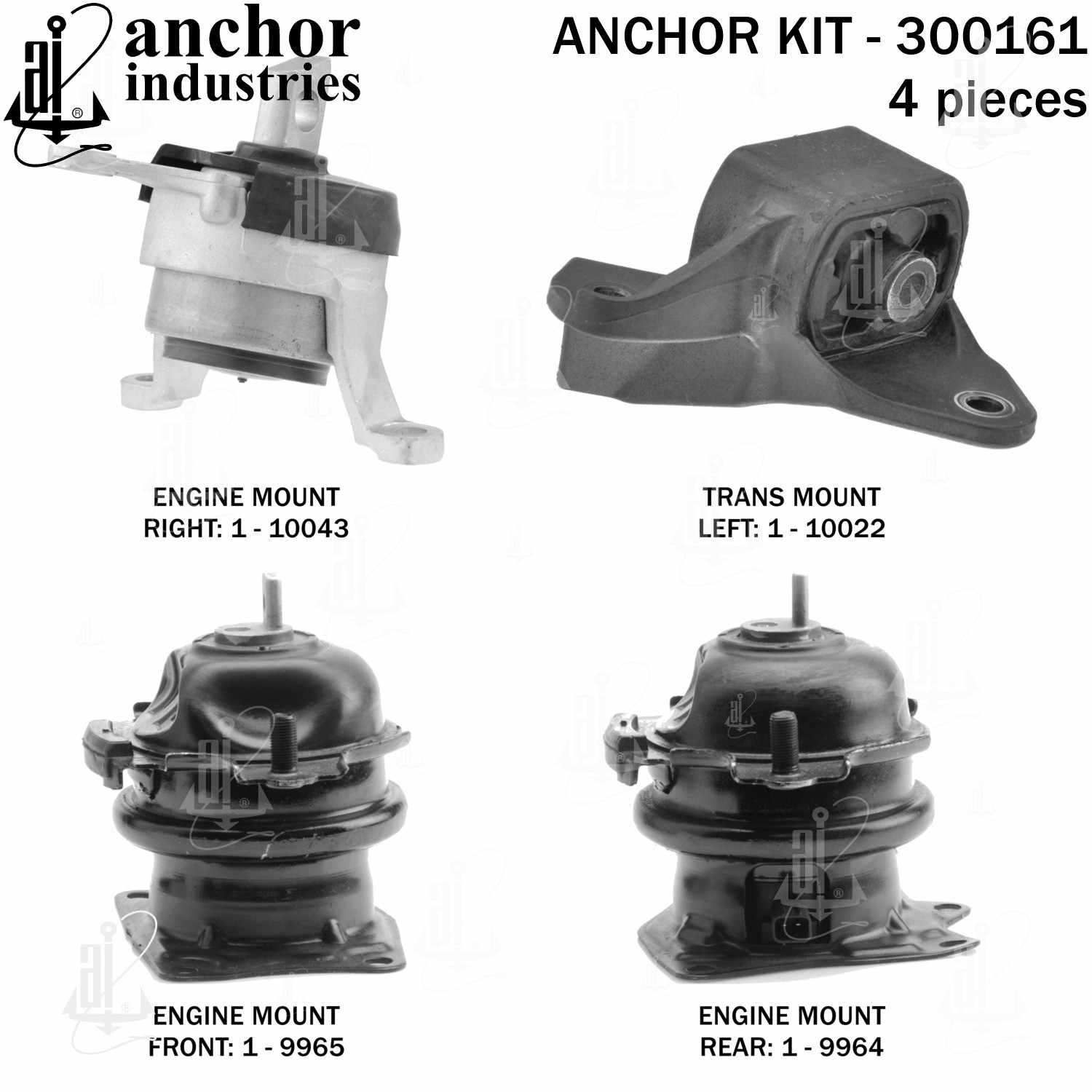 Anchor Engine Mount Kit 300161