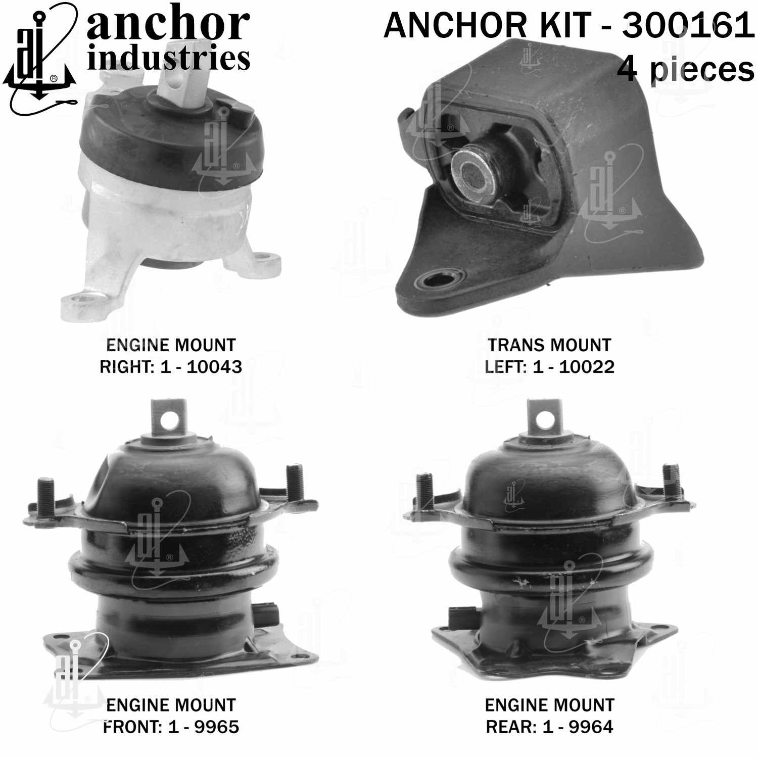 Anchor Engine Mount Kit 300161