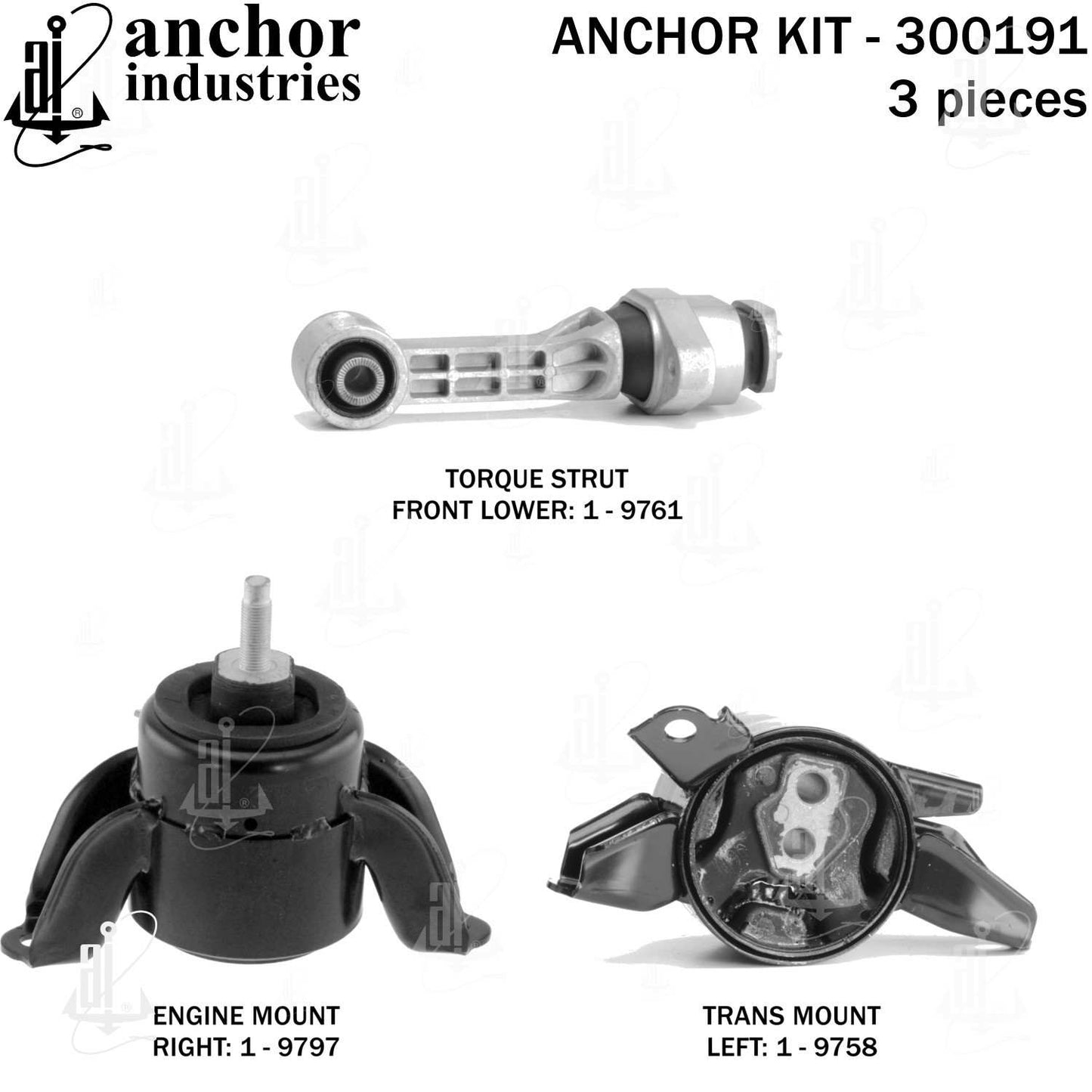 Anchor Engine Mount Kit 300191