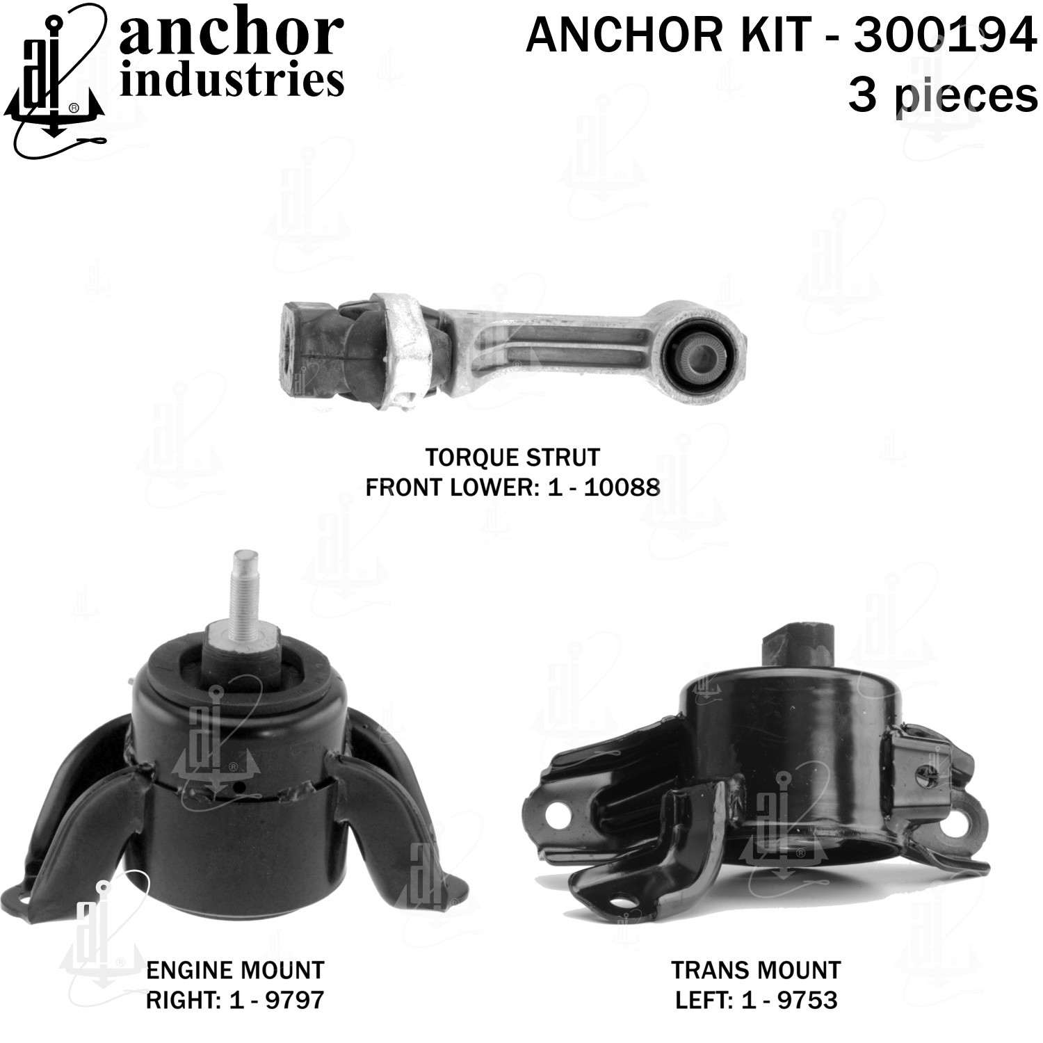 Anchor Engine Mount Kit 300194