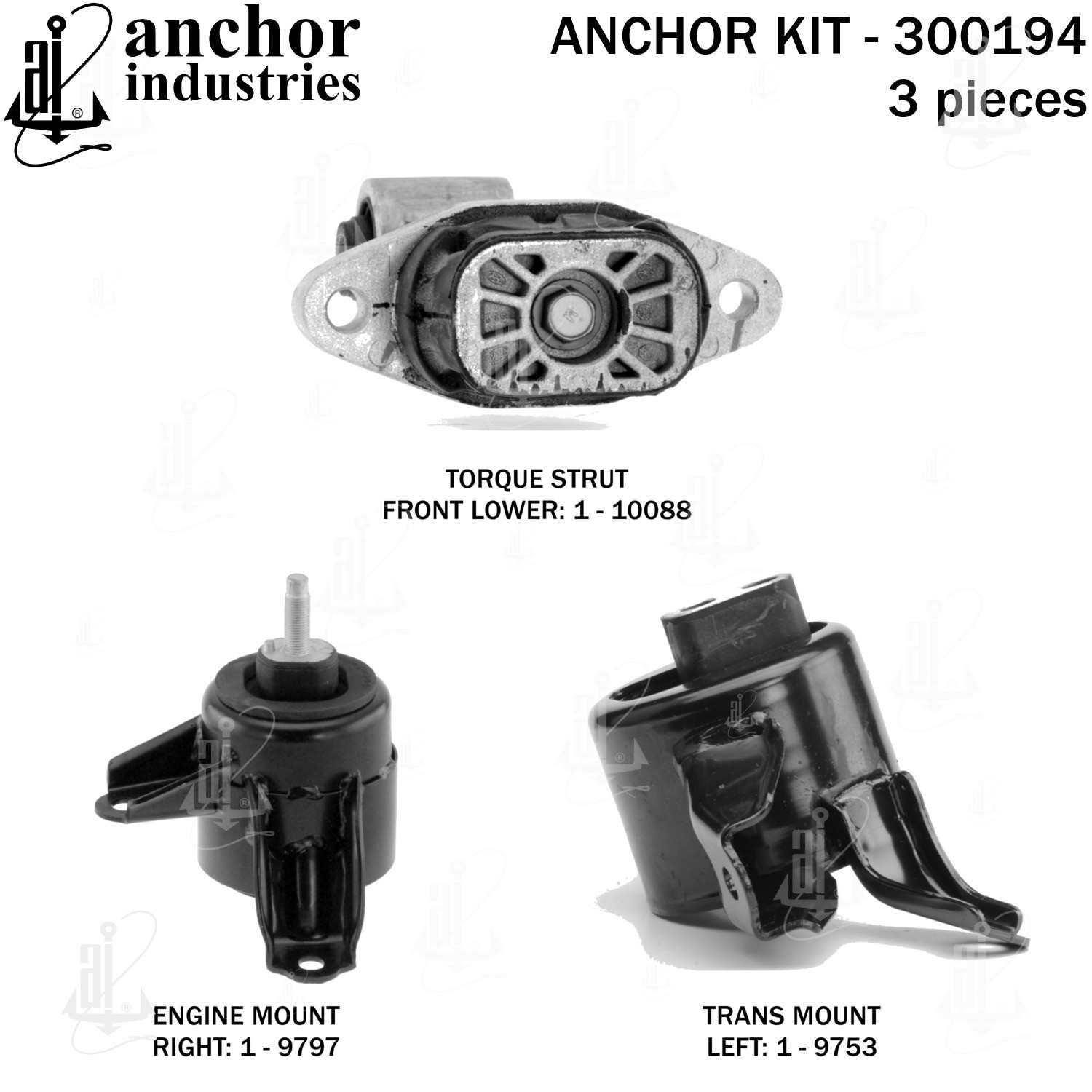 Anchor Engine Mount Kit 300194