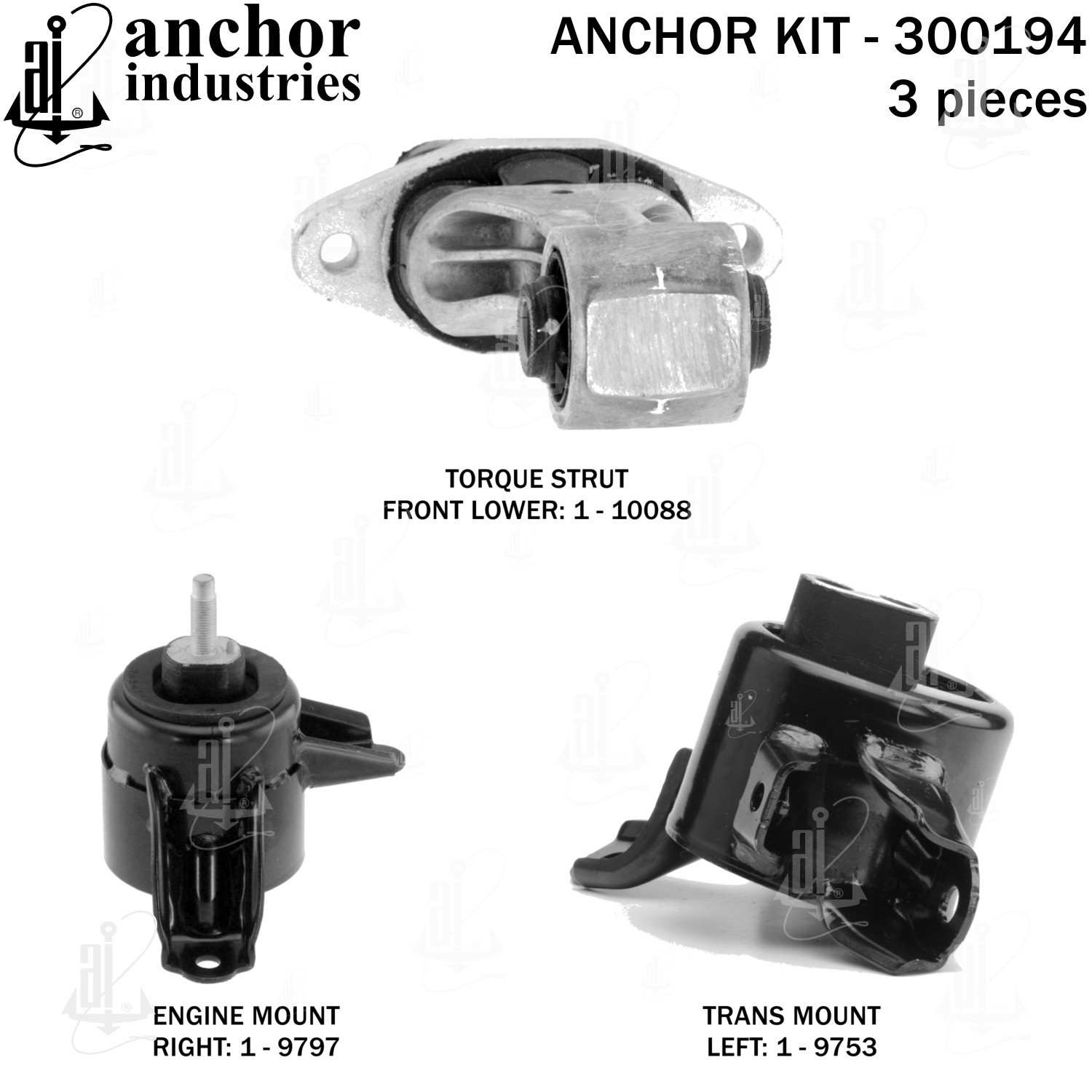 Anchor Engine Mount Kit 300194