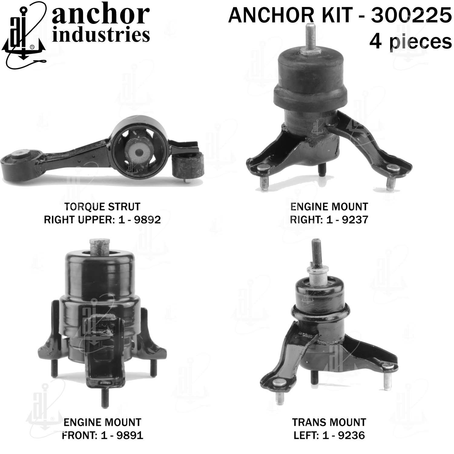 Anchor Engine Mount Kit 300225