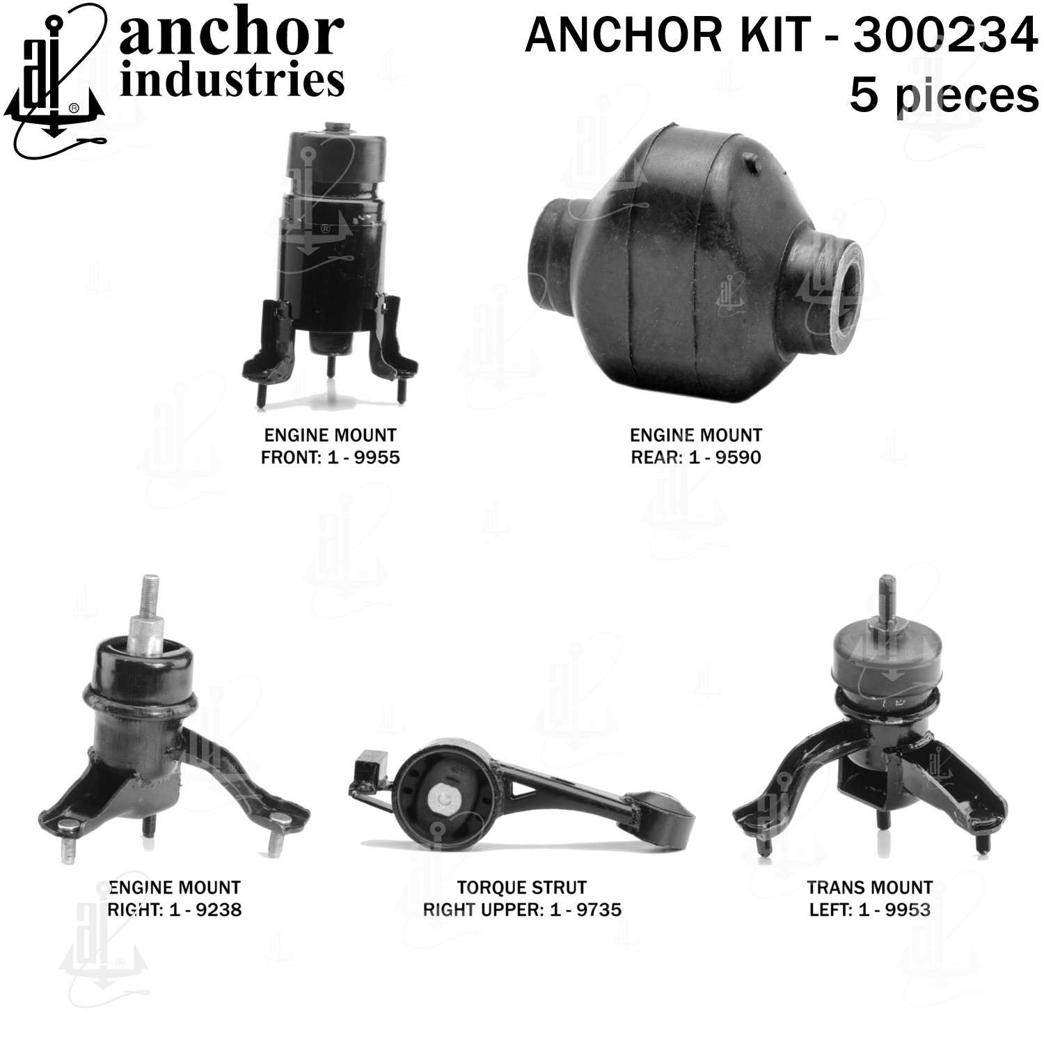 Anchor Engine Mount Kit 300234