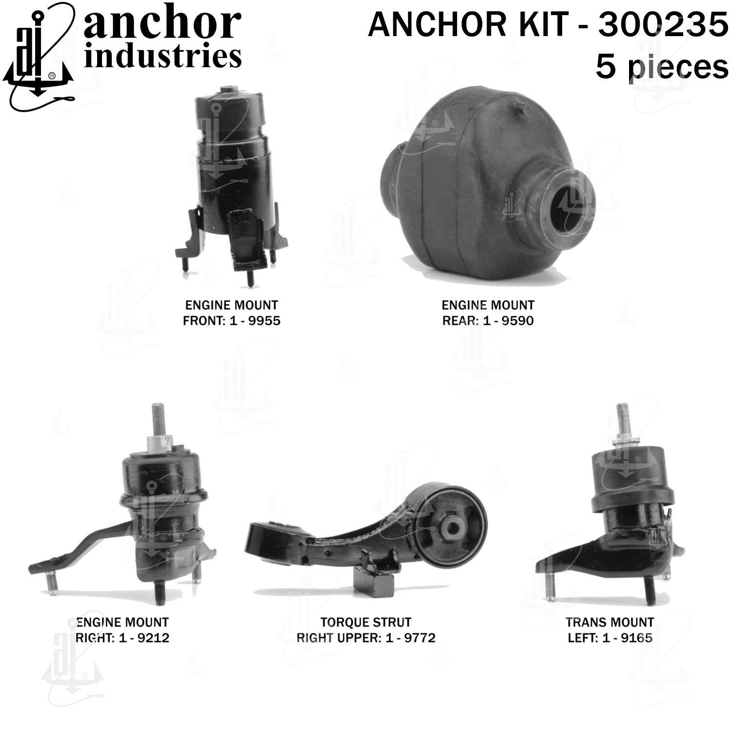 Anchor Engine Mount Kit 300235