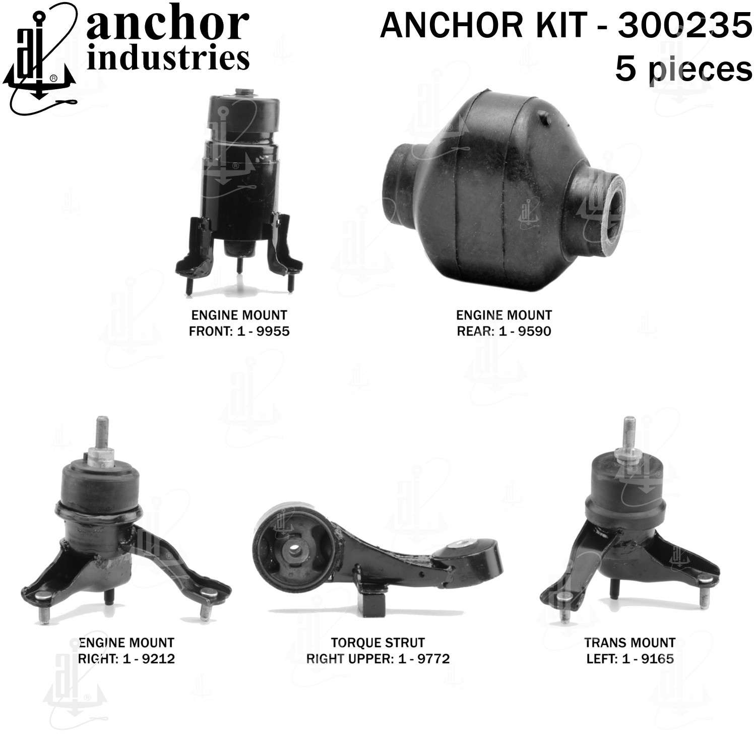 Anchor Engine Mount Kit 300235