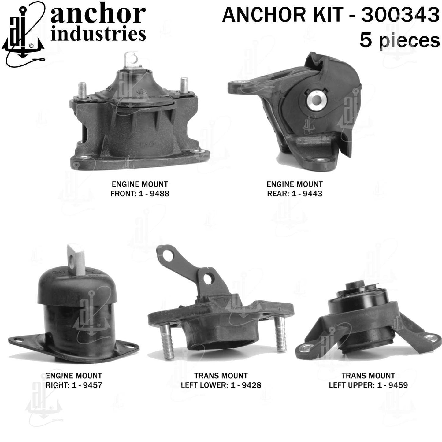 Anchor Engine Mount Kit 300343