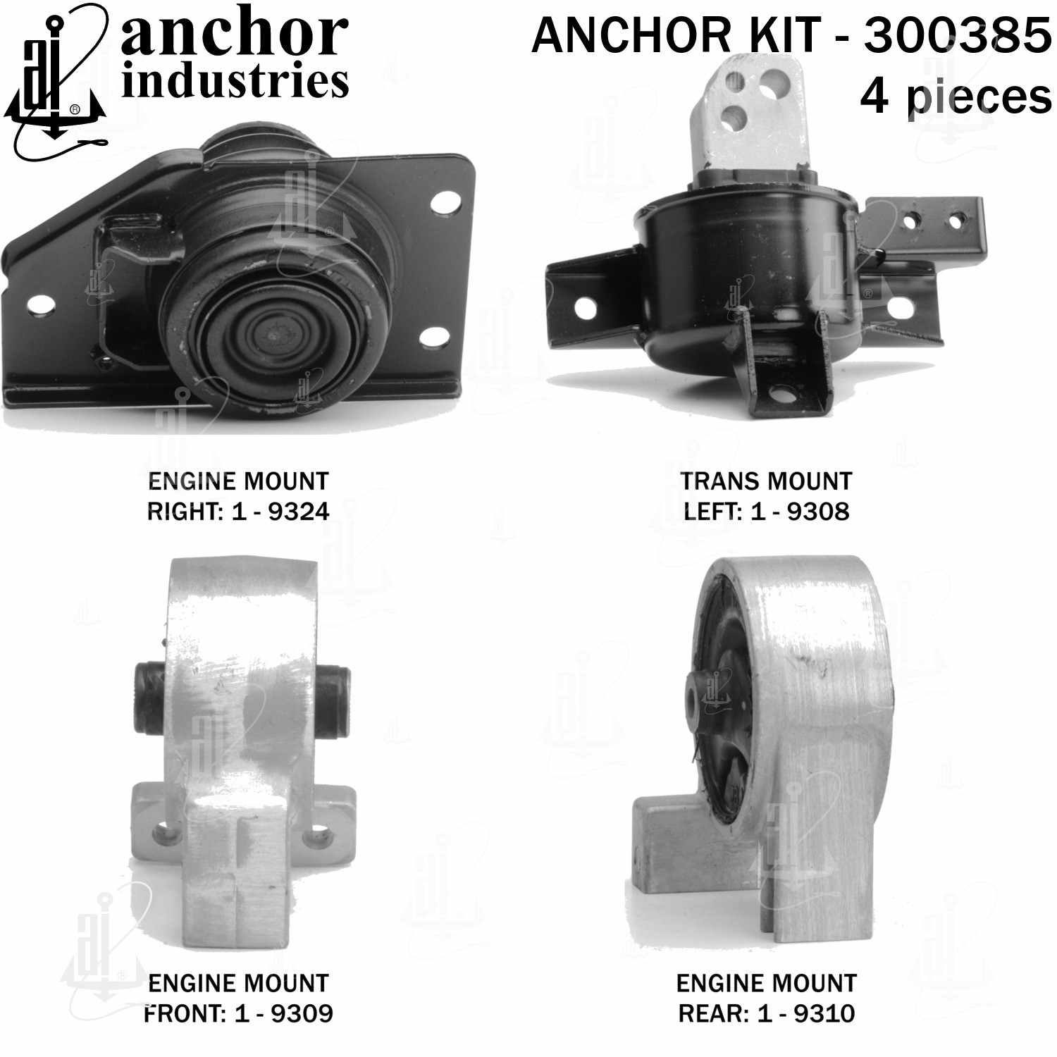Anchor Engine Mount Kit 300385
