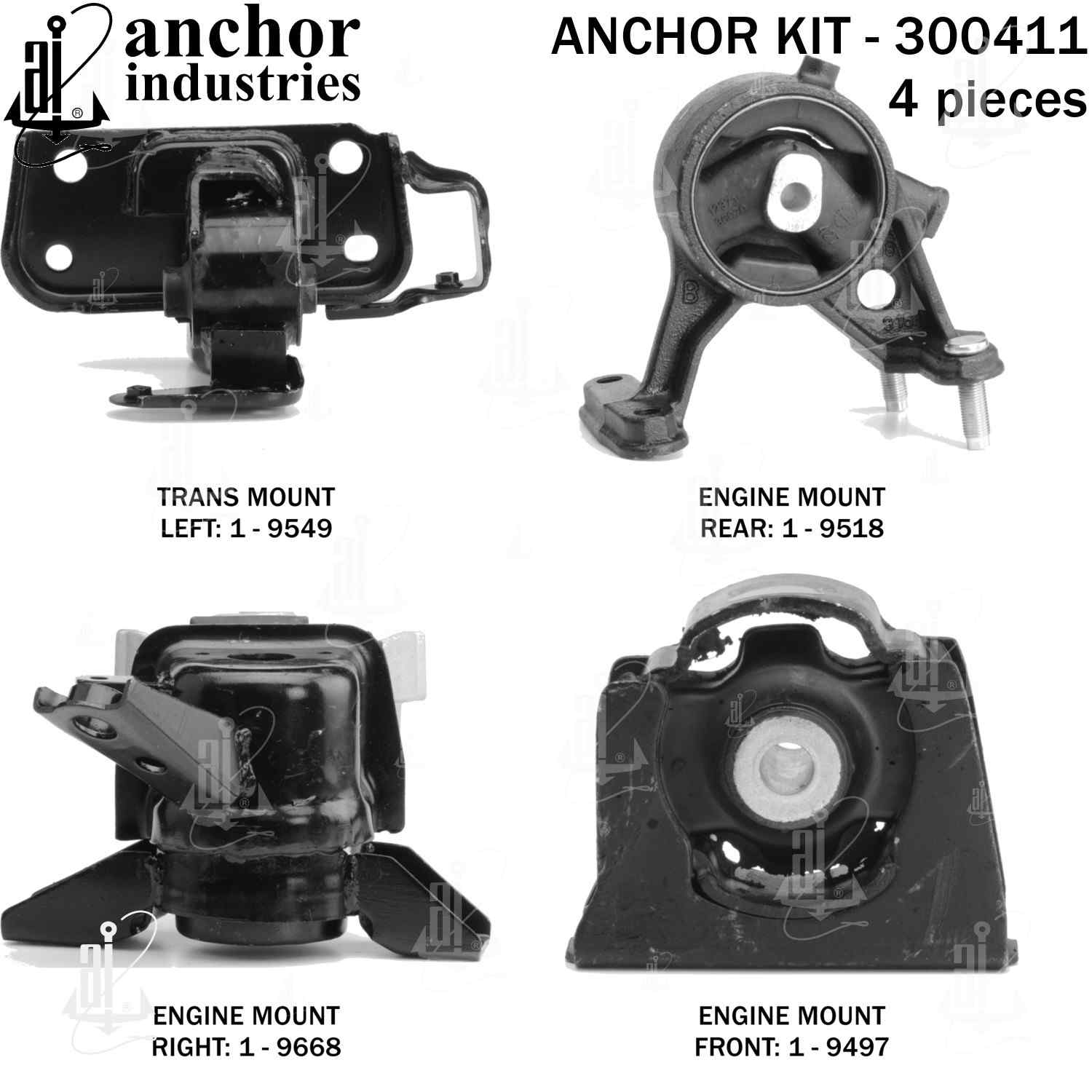 Anchor Engine Mount Kit 300411