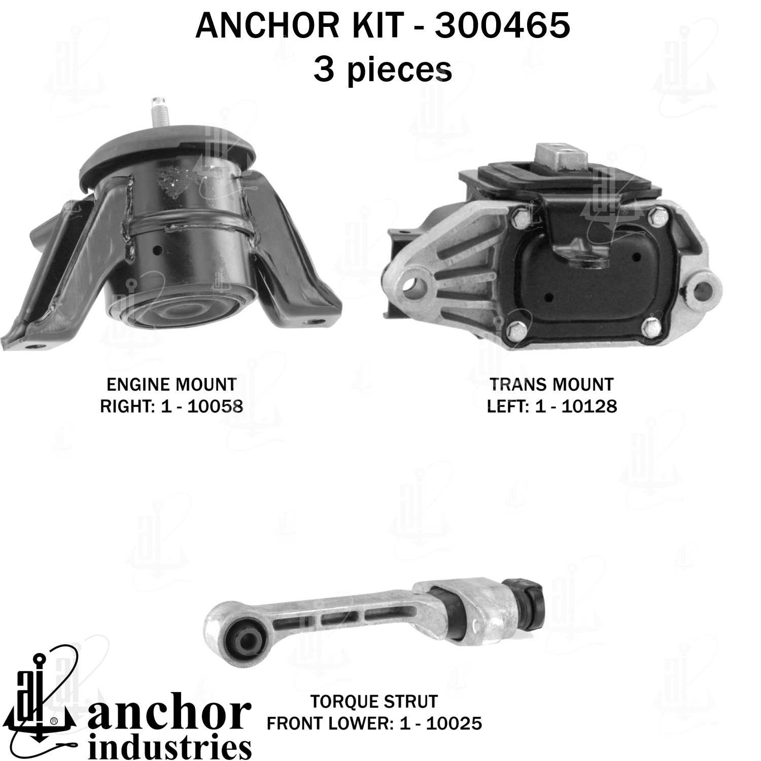 Anchor Engine Mount Kit 300465