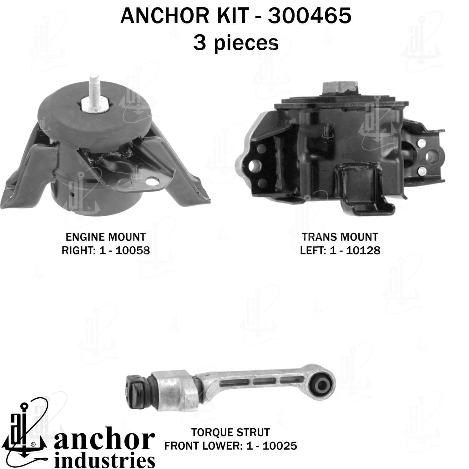 Anchor Engine Mount Kit 300465