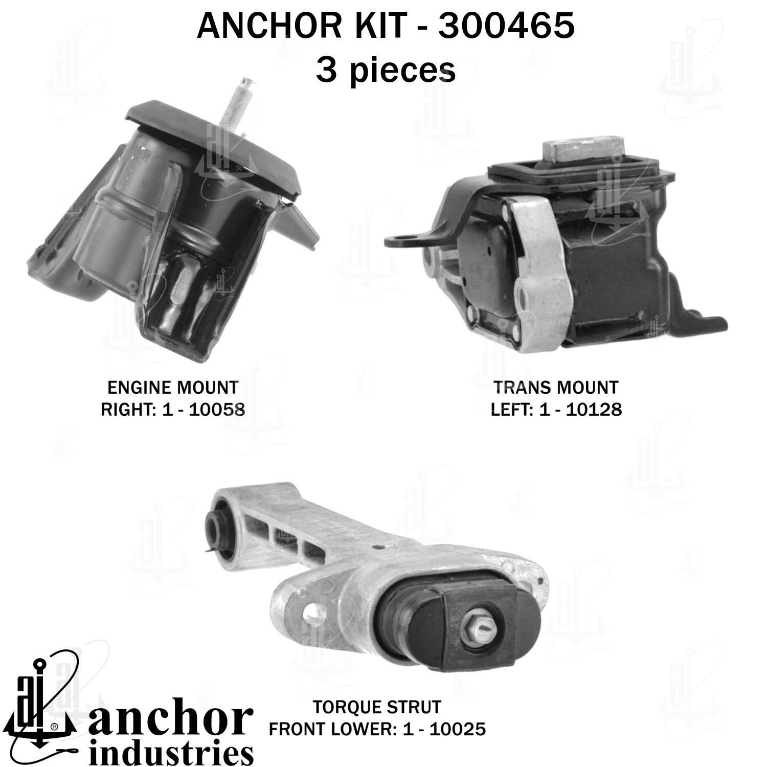 Anchor Engine Mount Kit 300465