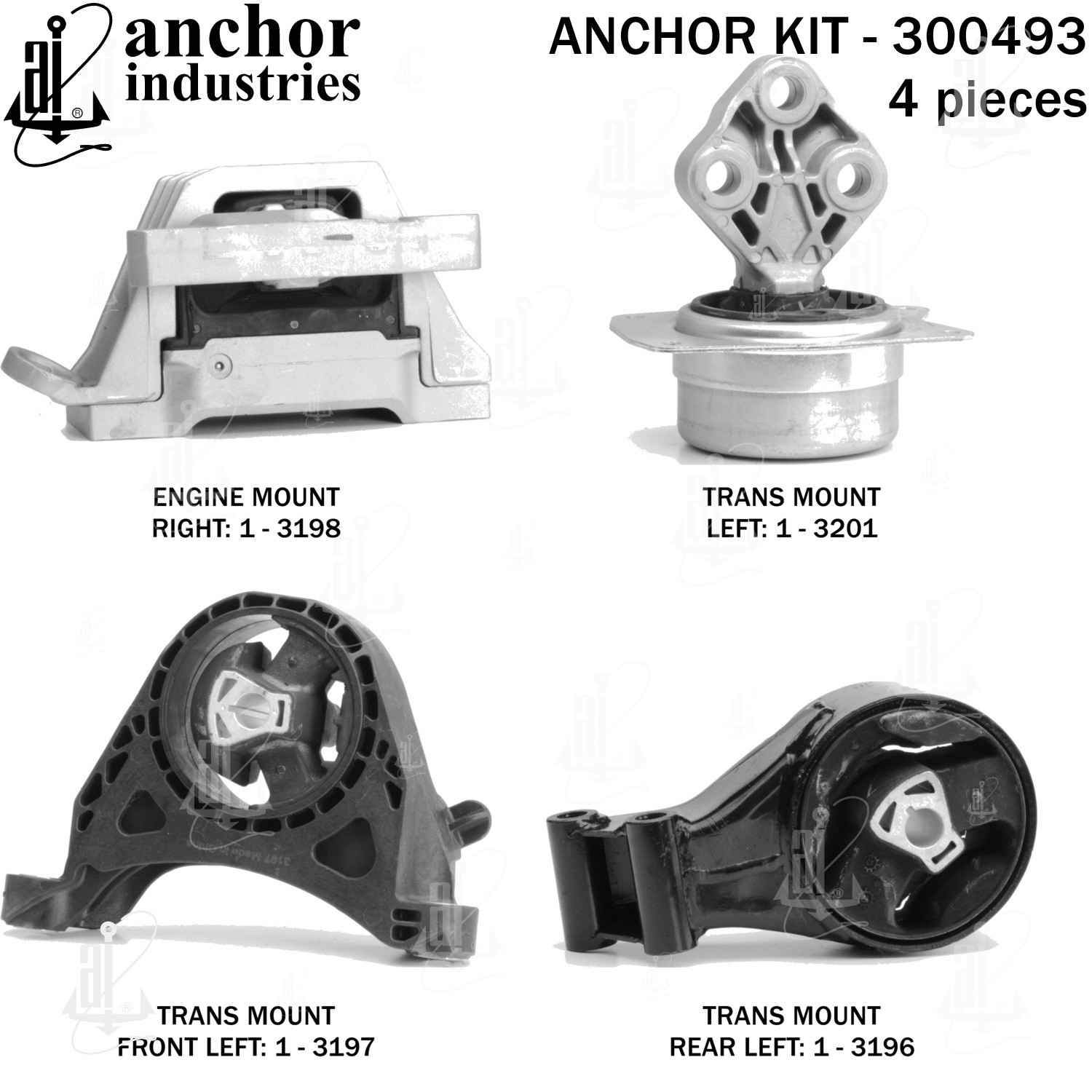 Anchor Engine Mount Kit 300493