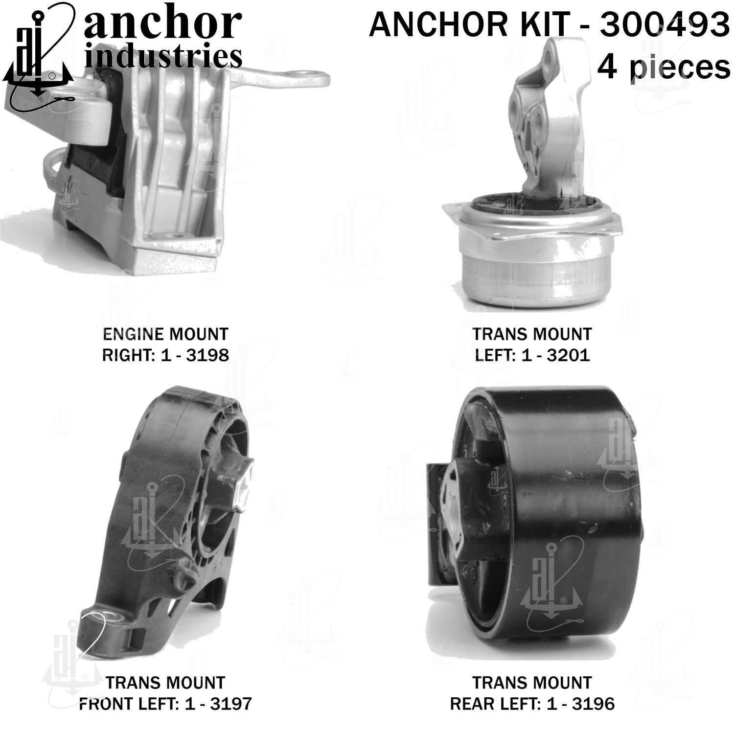 Anchor Engine Mount Kit 300493