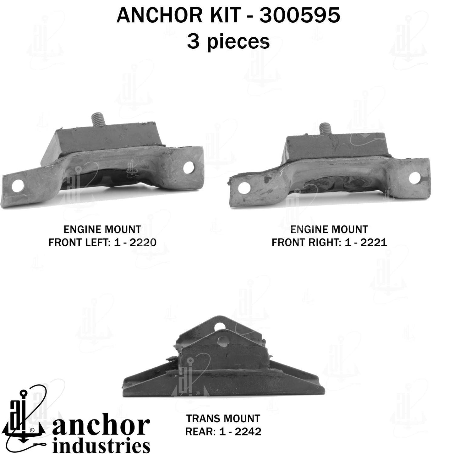 Anchor Engine Mount Kit 300595
