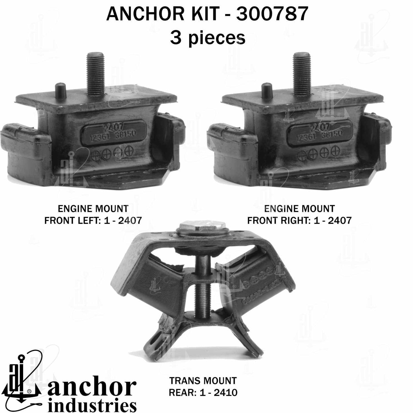 Anchor Engine Mount Kit 300787