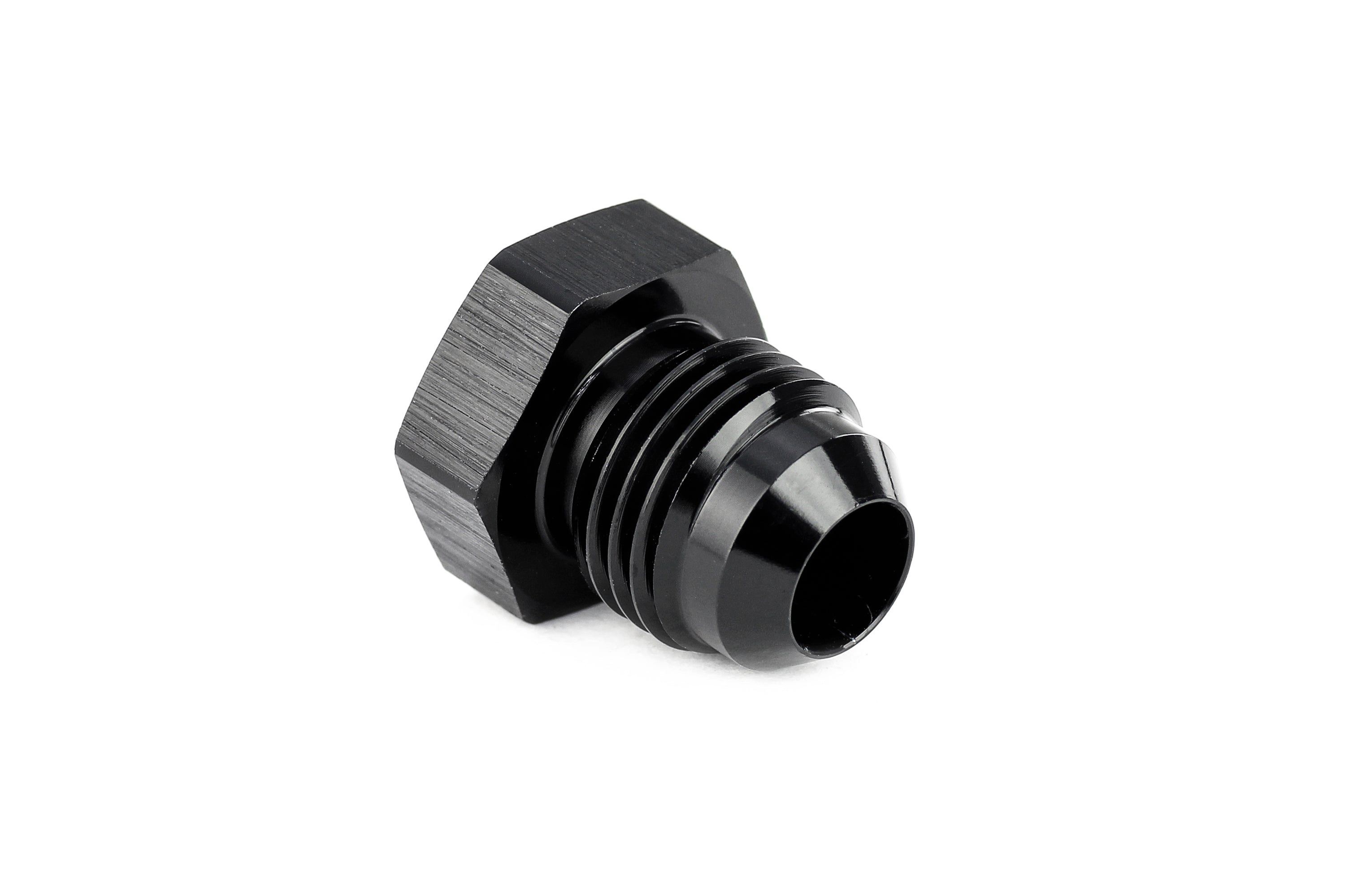 HPS Performance Aluminum, Black 3-10 AN Fittings Plug