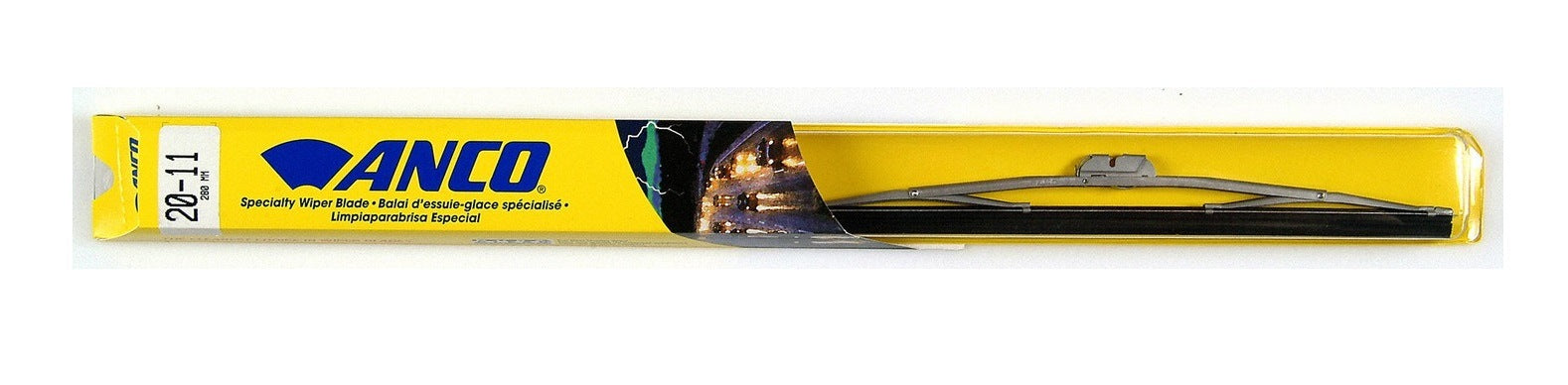 Anco Vintage 11" Wiper Blade: Dull Silver