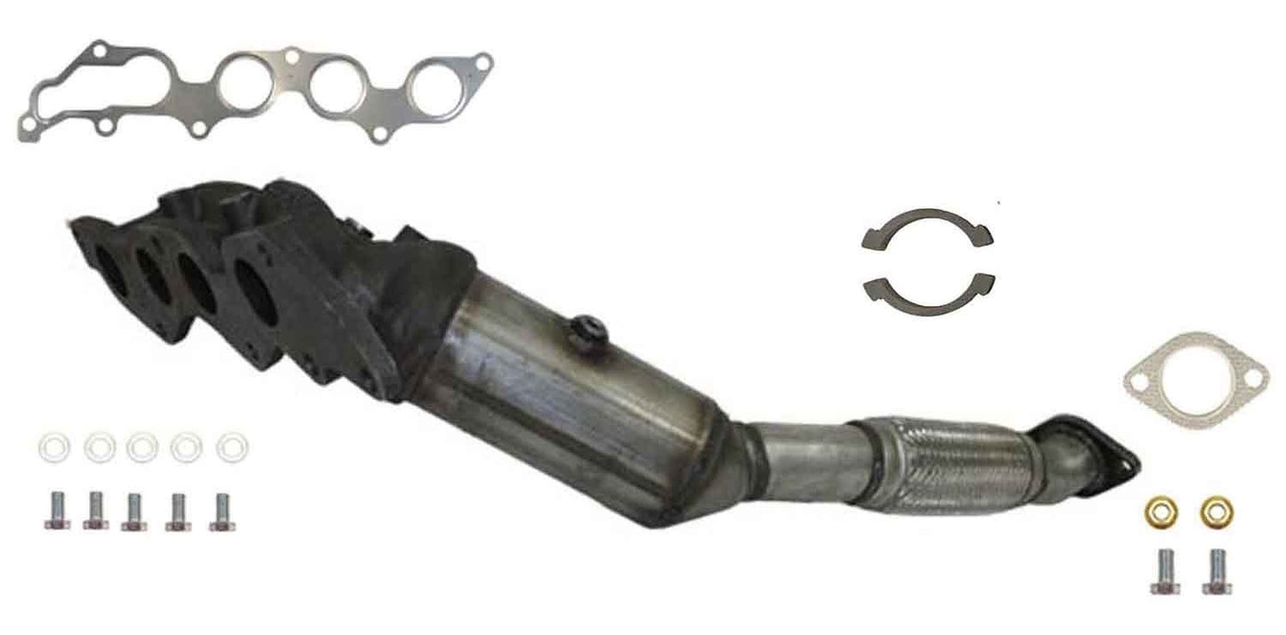 AP Exhaust Catalytic Converter with Integrated Exhaust Manifold 641390