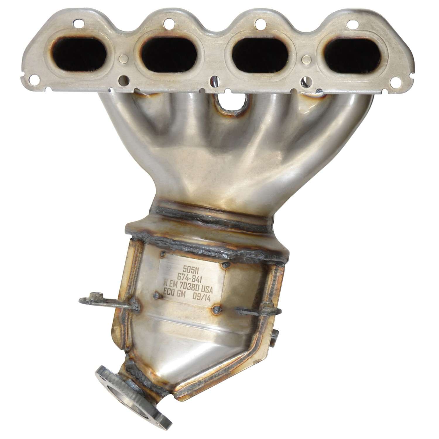 AP Exhaust Catalytic Converter with Integrated Exhaust Manifold 641449