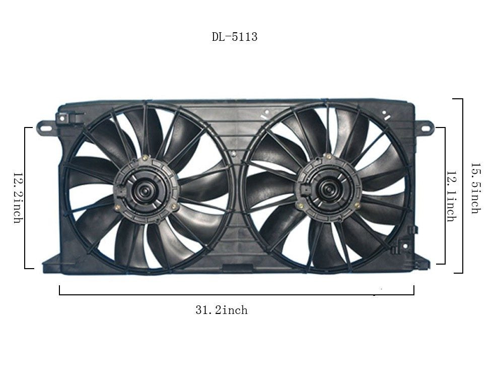Agility Autoparts FAN ASSEMBLY 6014101